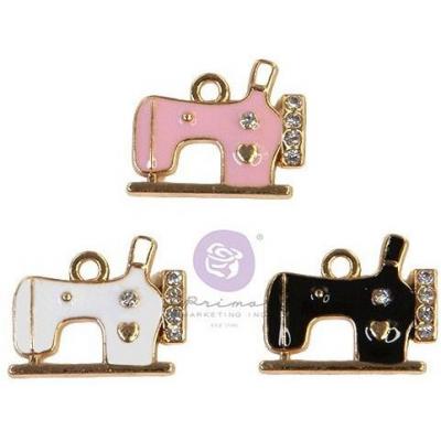 Prima Marketing My Sweet Metal Charms - Sewing Machines